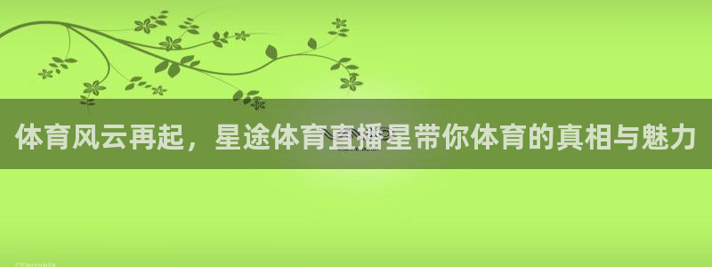 体育风云再起，星途体育直播星带你体育的真相与魅力